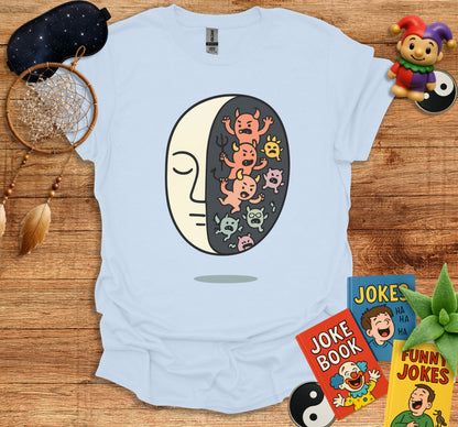 Artistic Face Design Graphic T-Shirt product type