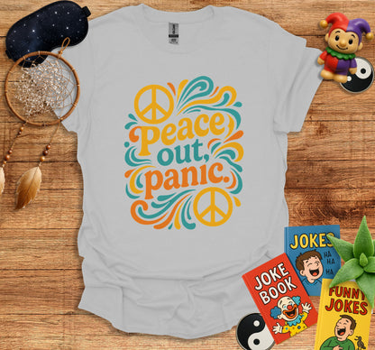 Peace Out Panic Graphic Tee product type