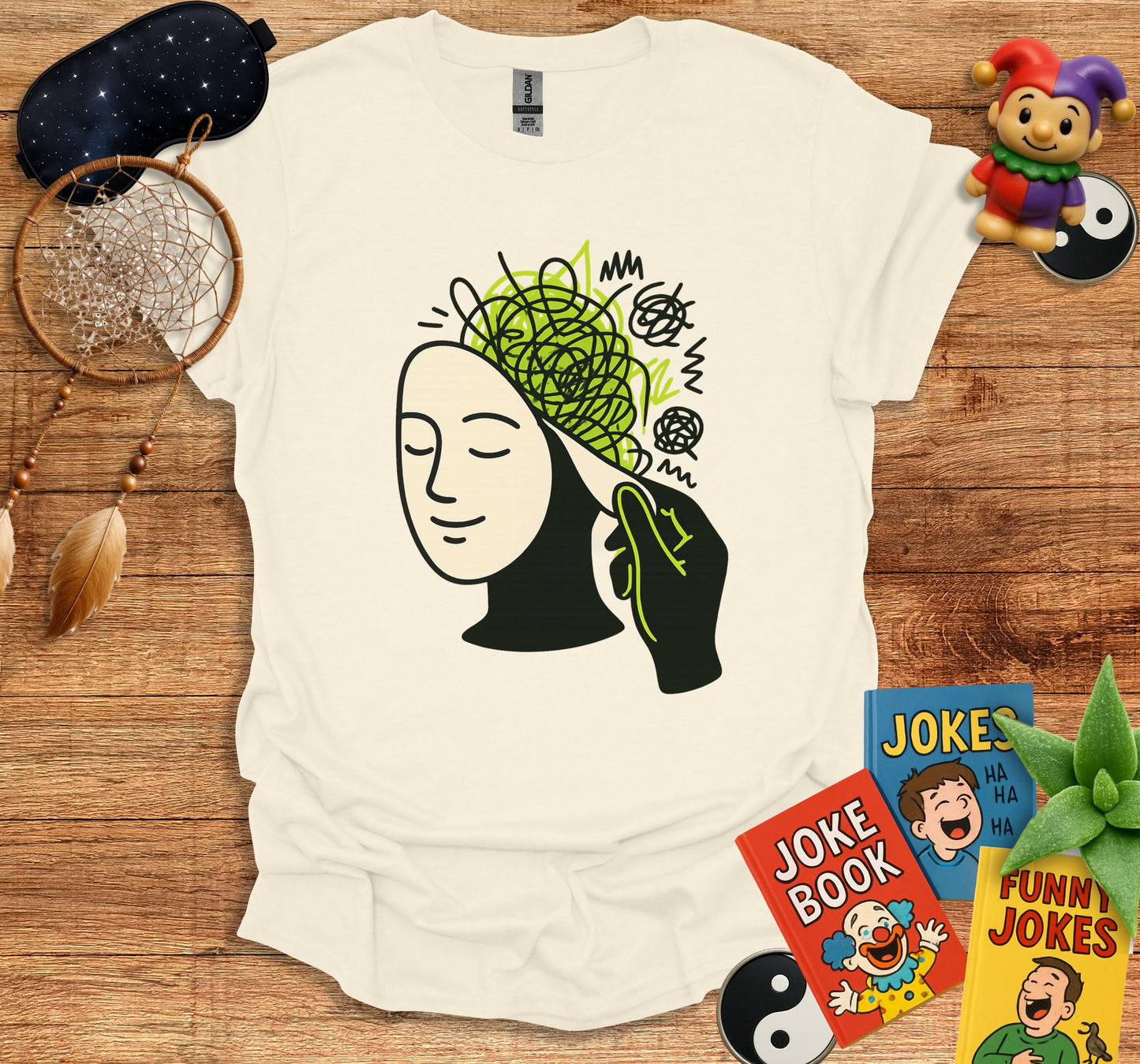 Abstract Mind Art T-Shirt Product