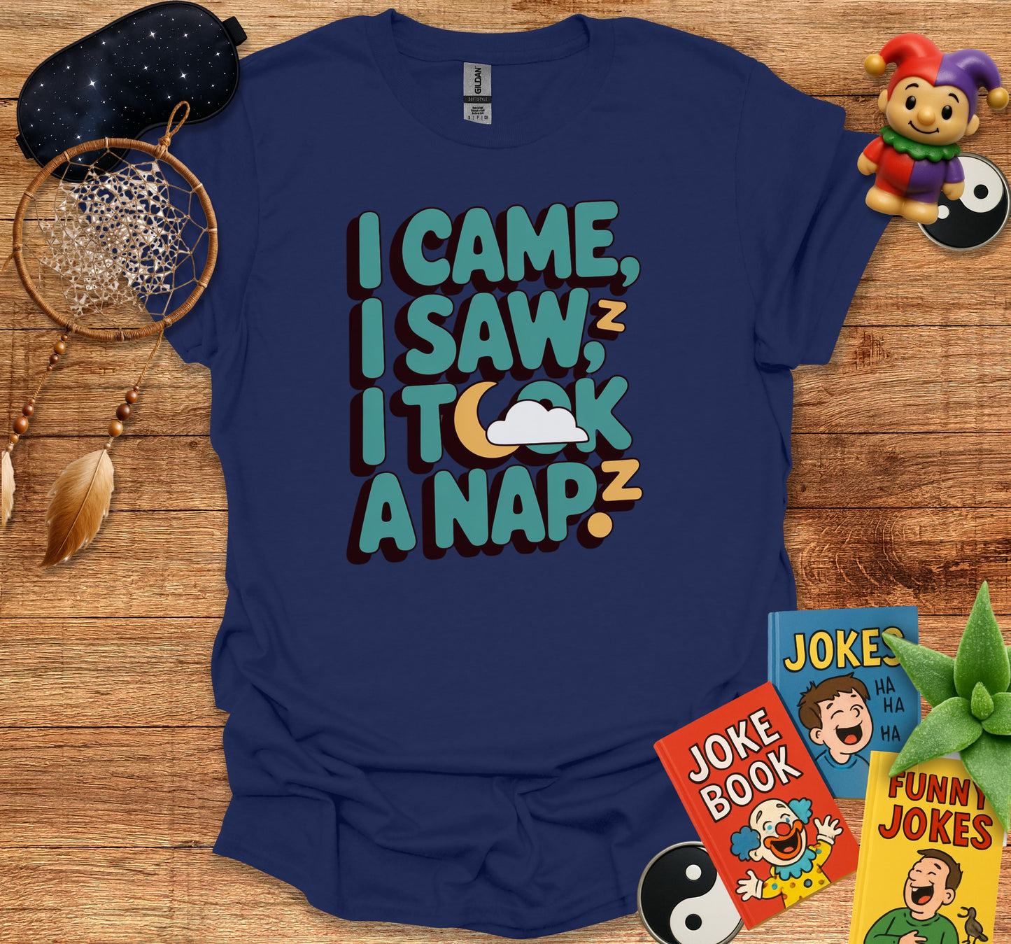 I Came I Saw I Took A Nap Shirt product