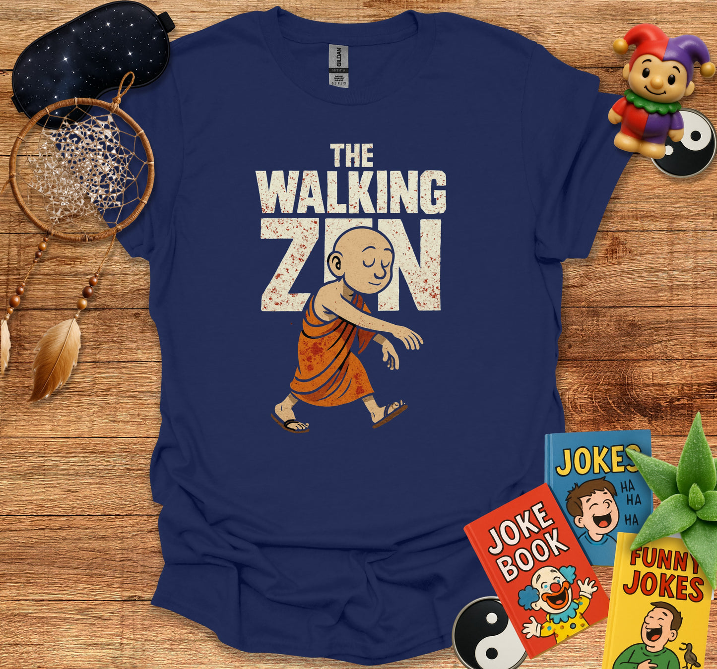 The Walking Zen Hilarious Graphic T-shirt product type