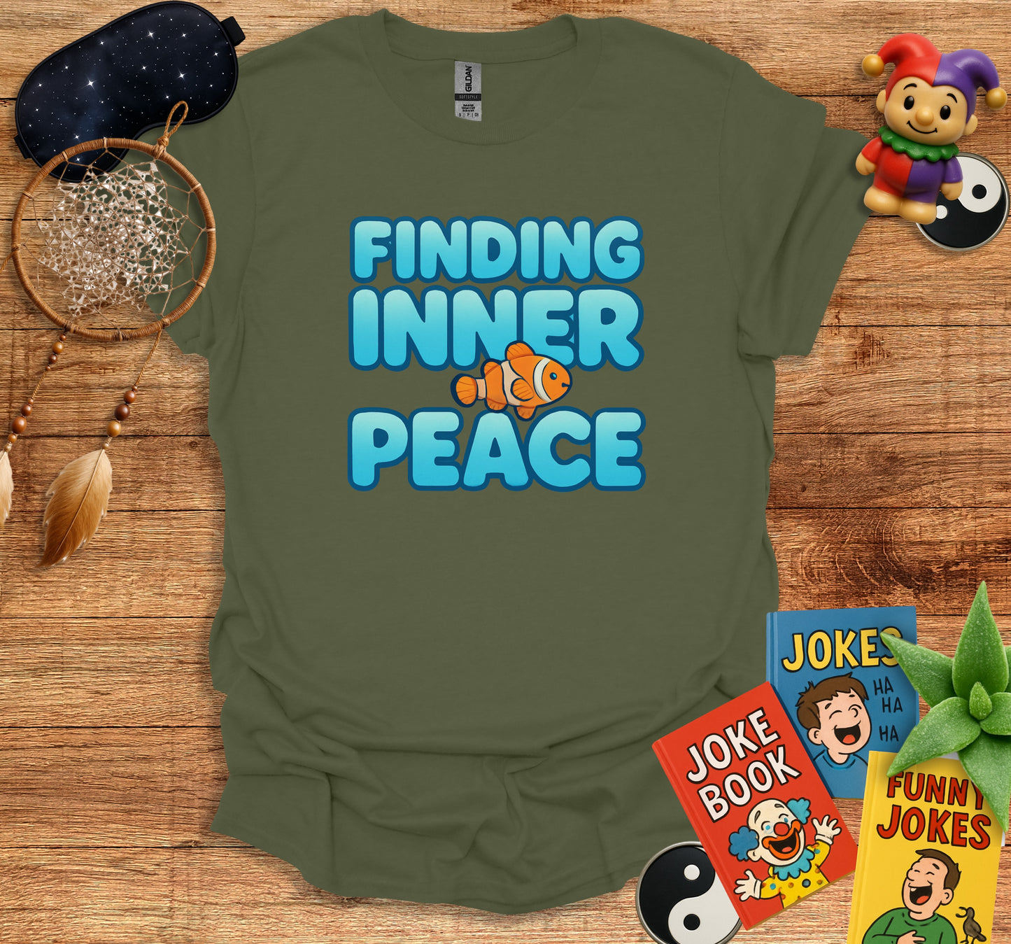 Finding Inner Peace Graphic T-Shirt product