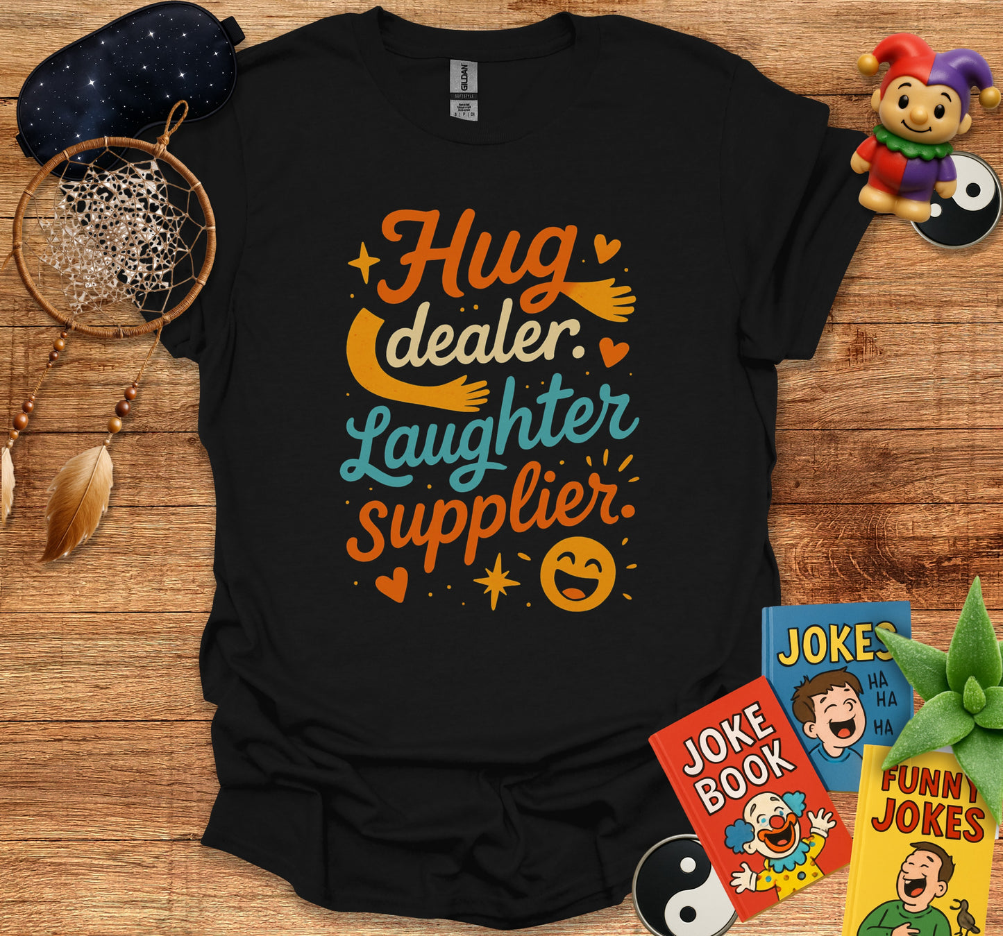 Hug Dealer Laughter Supplier Graphic Shirt product