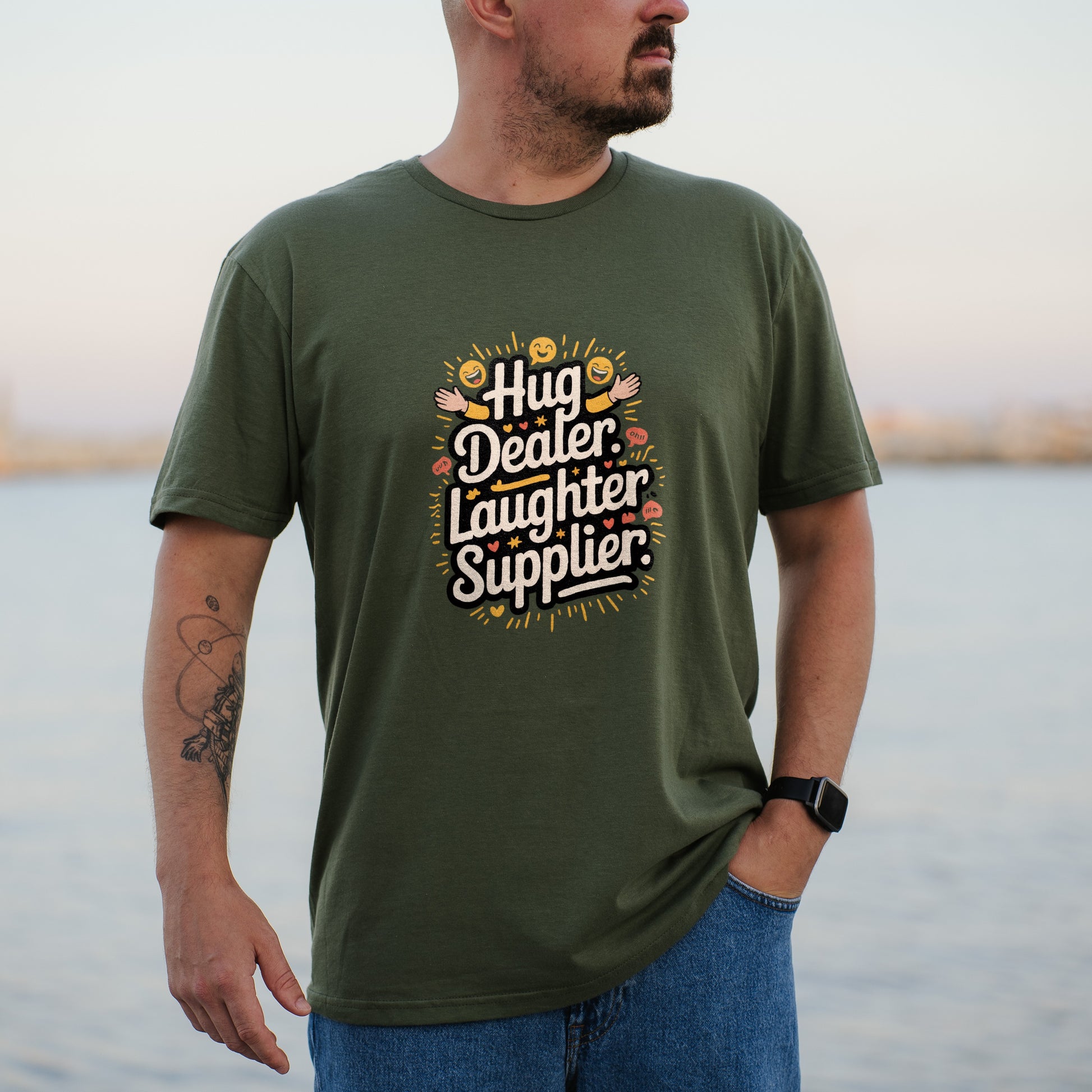 Hug Dealer Laughter Supplier T-shirt product type
