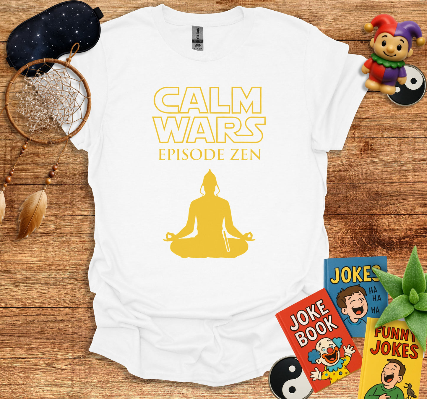Calm Wars Episode Zen Graphic T Shirt product