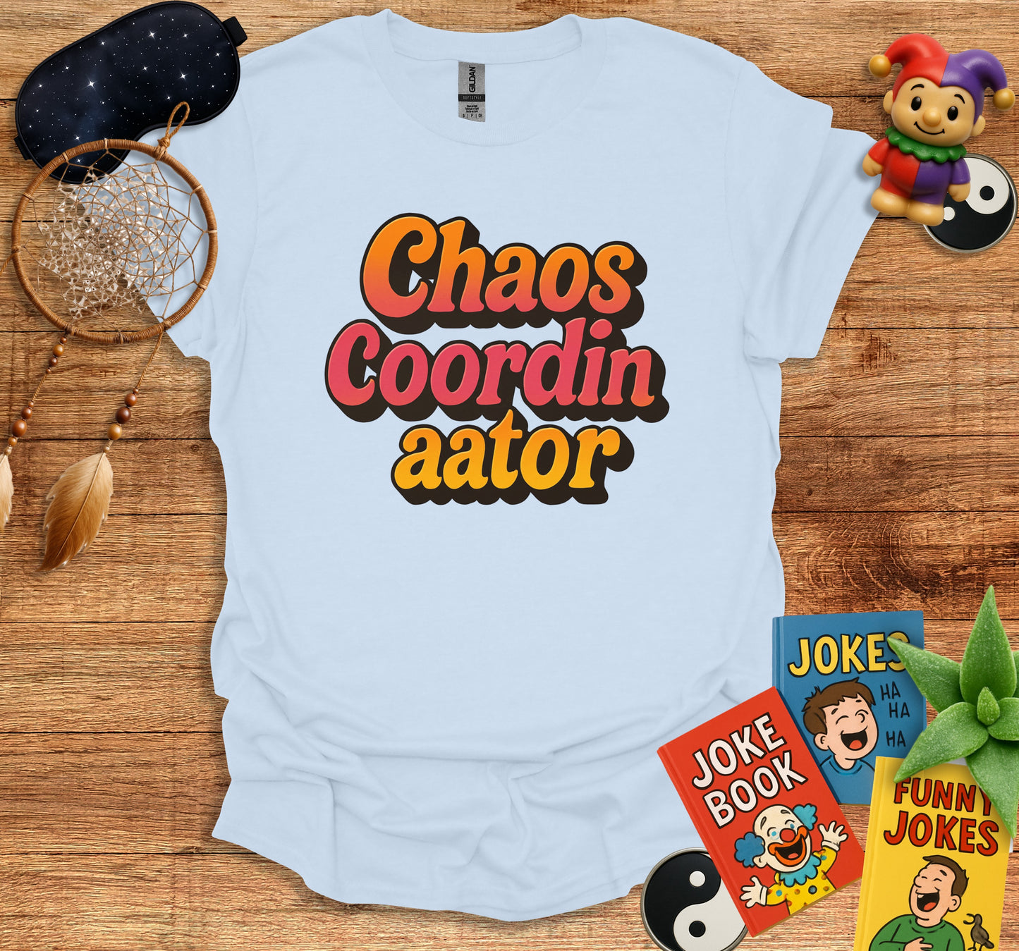 Chaos Coordinator Graphic Tee Shirt Design product