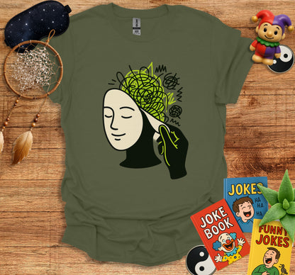 Unique Personality Tangle Art Graphic T-Shirt product type