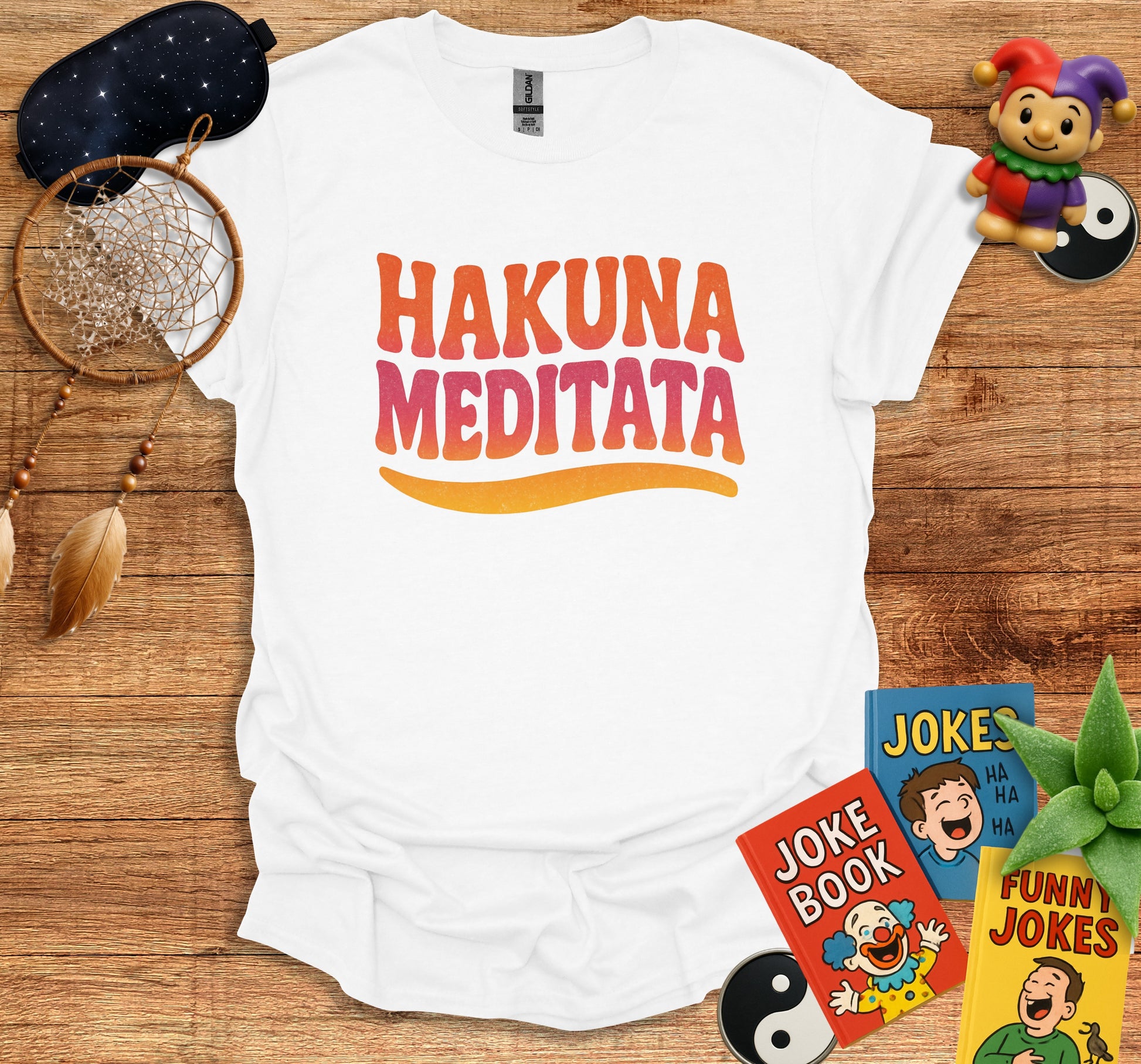 Hakuna Meditata Graphic T-Shirt Design product