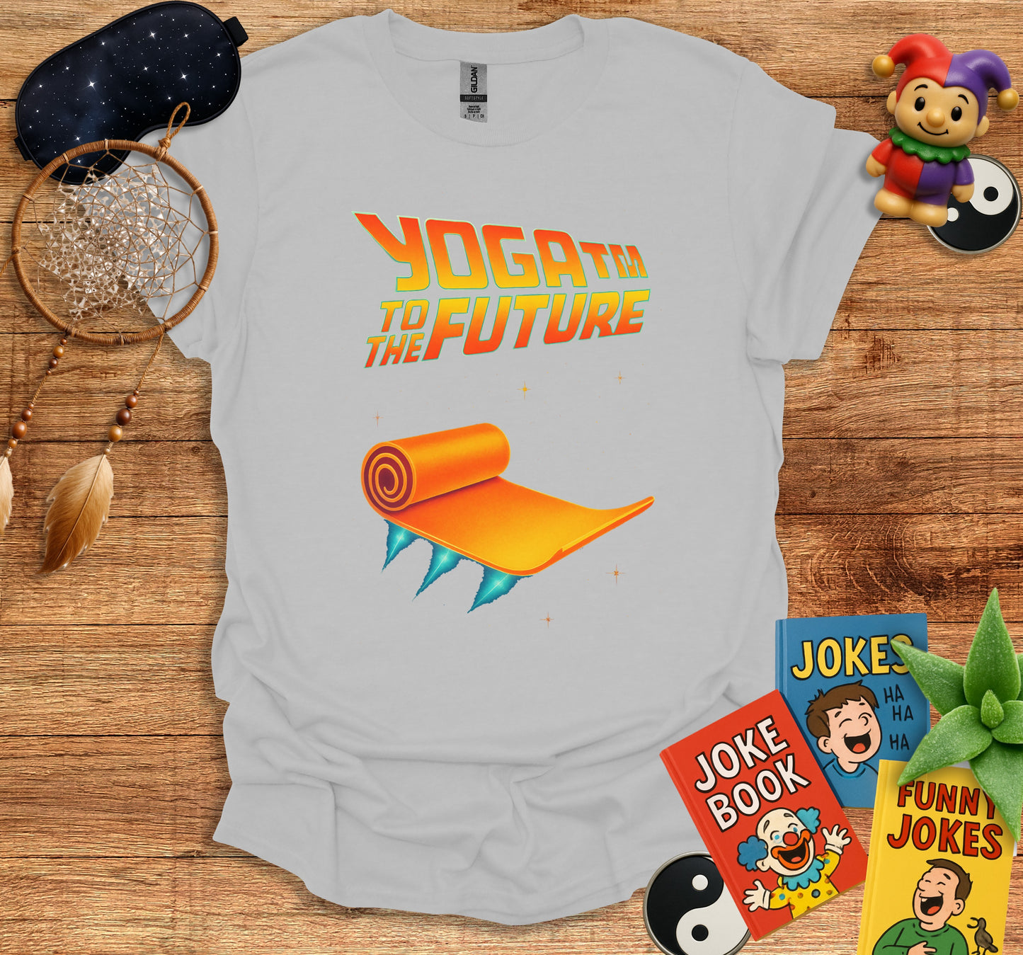 Yoga in the Future Graphic T-Shirt product type