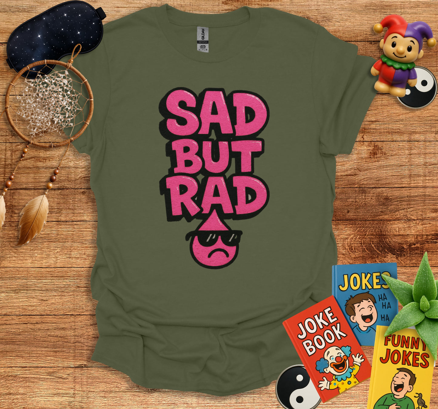 Sad But Rad Graphic T-Shirt product type