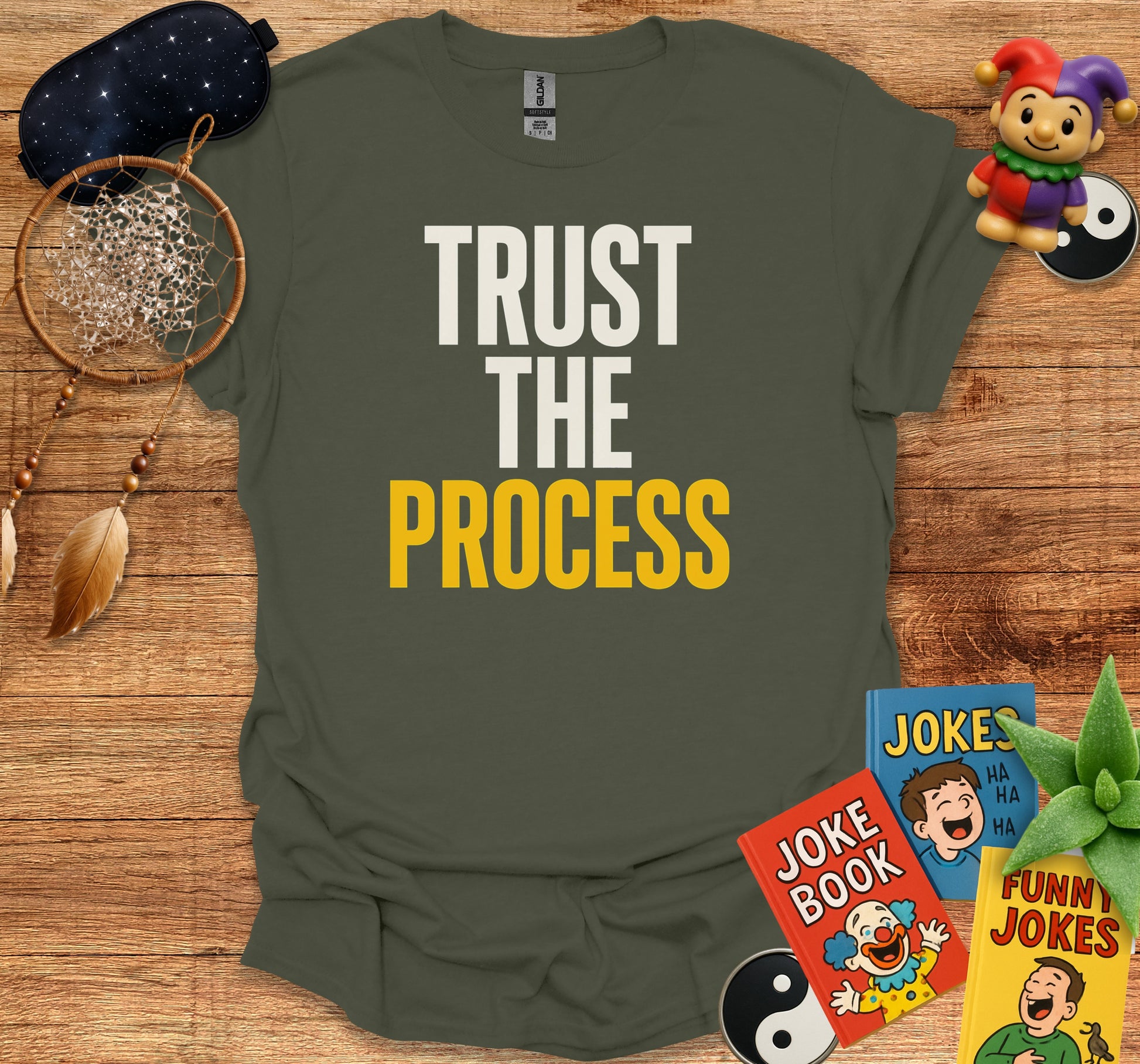 Trust The Process Graphic Tee Shirt product