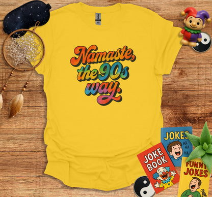 Namaste the 90s Way Graphic Tee Product Type