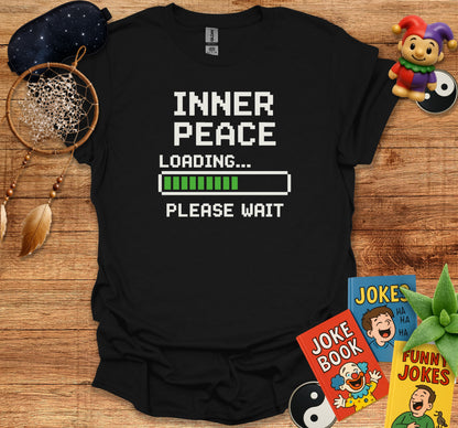 Inner Peace Loading Please Wait Graphic product type