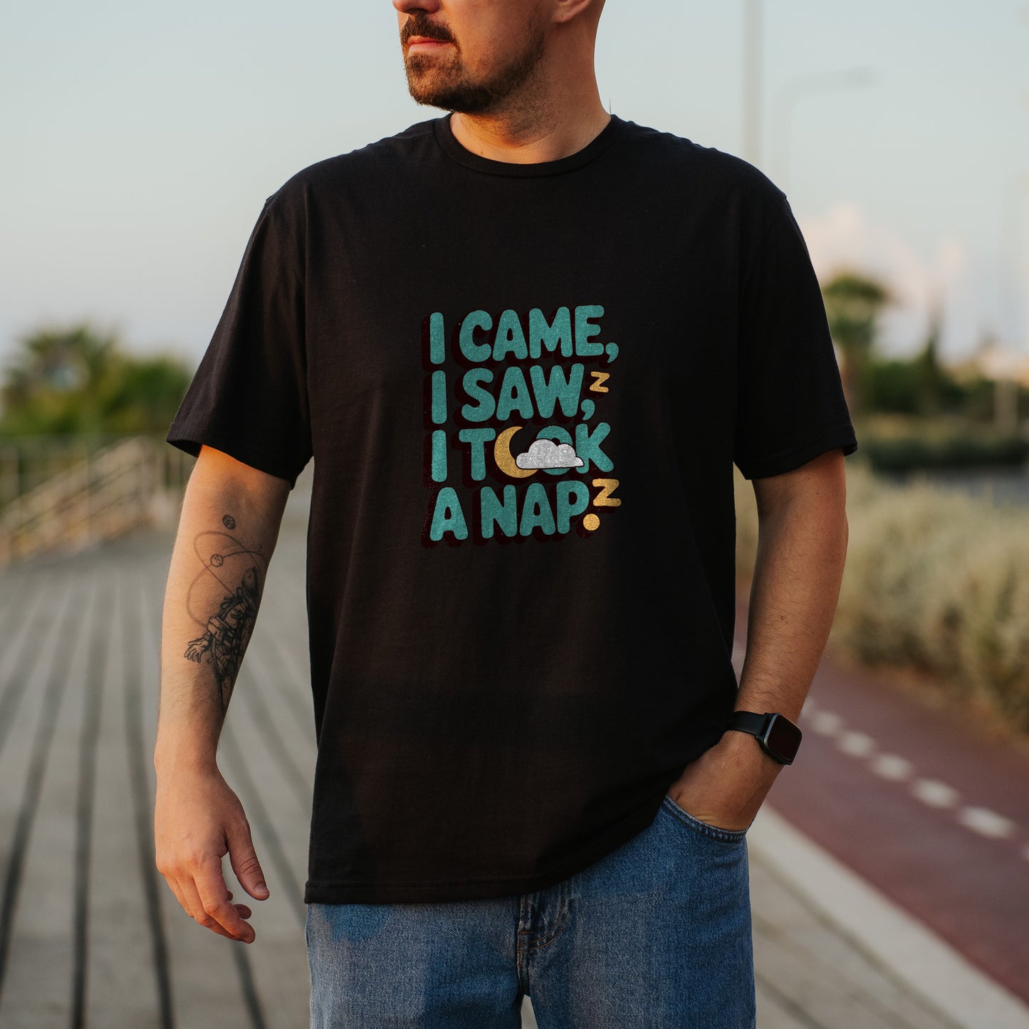 I Came I Saw I Took A Nap Graphic T-shirt product