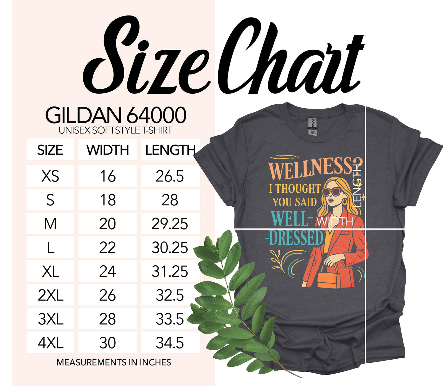 Wellness Thought You Said Well Dressed T Shirt product