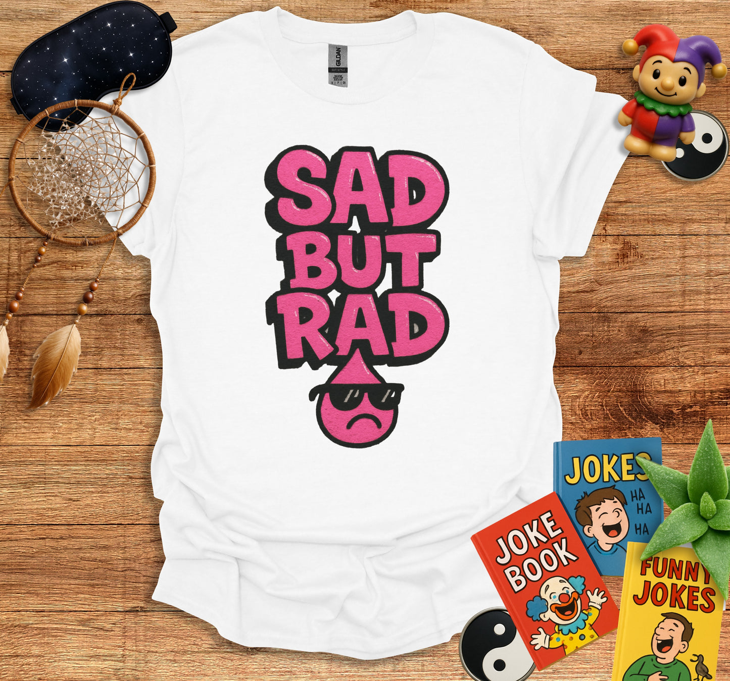 Sad But Rad Graphic T-Shirt product type