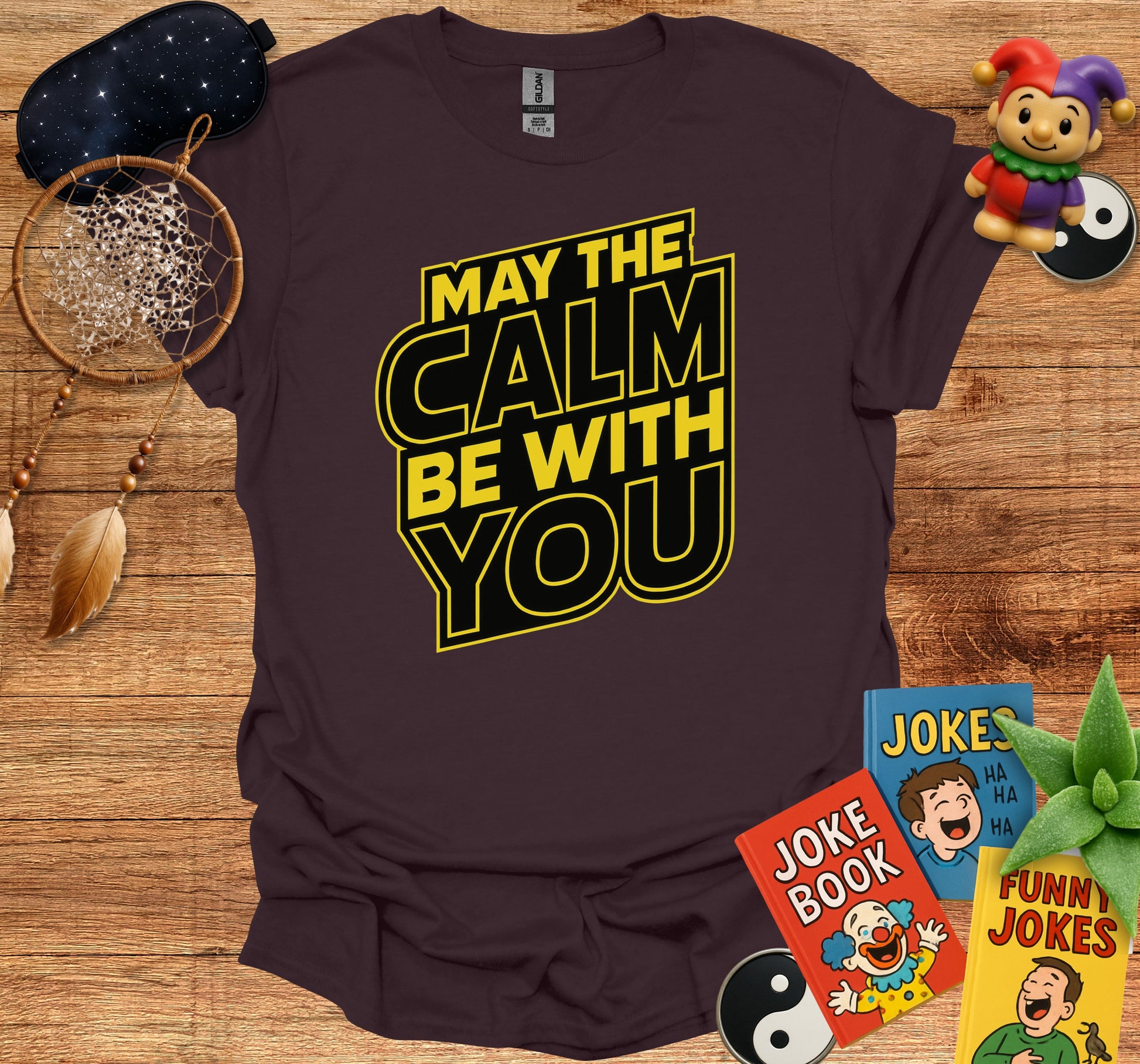May The Calm Be With You Graphic Tee product type