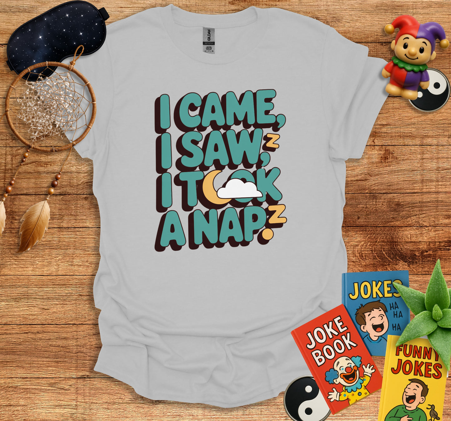 I Came I Saw I Took A Nap Graphic Tee product