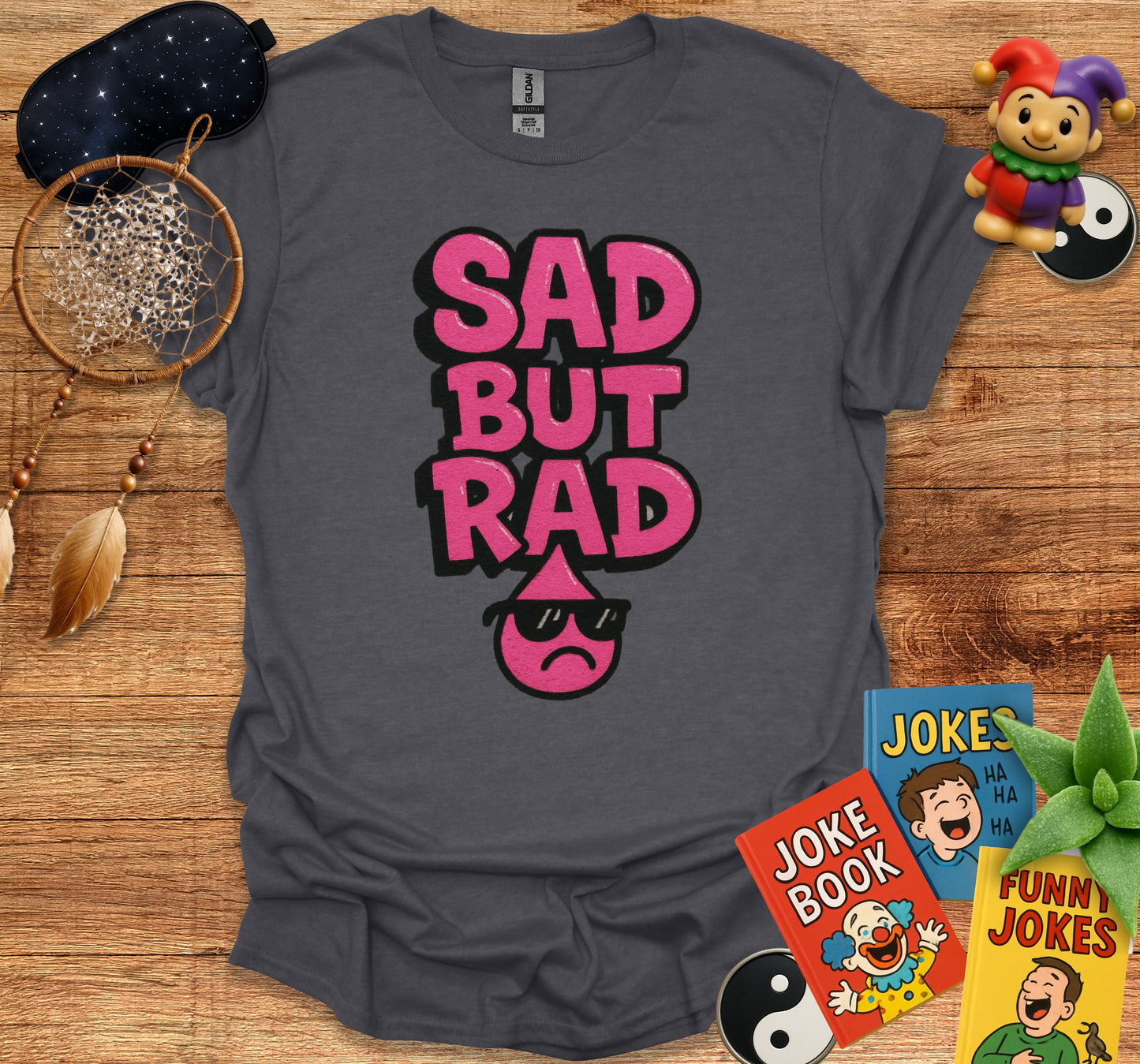Sad But Rad Graphic T-Shirt product type