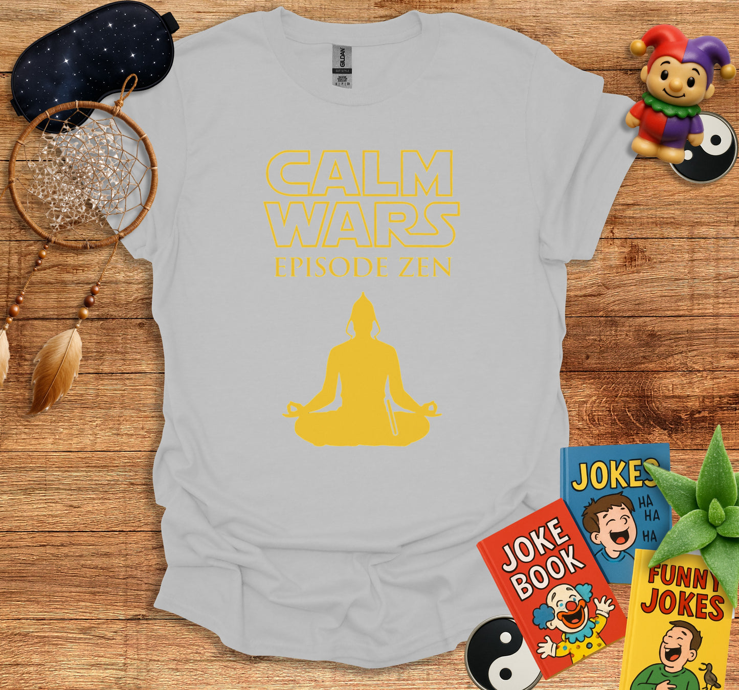 Calm Wars Episode Zen Yoga Relaxation T-shirt product type