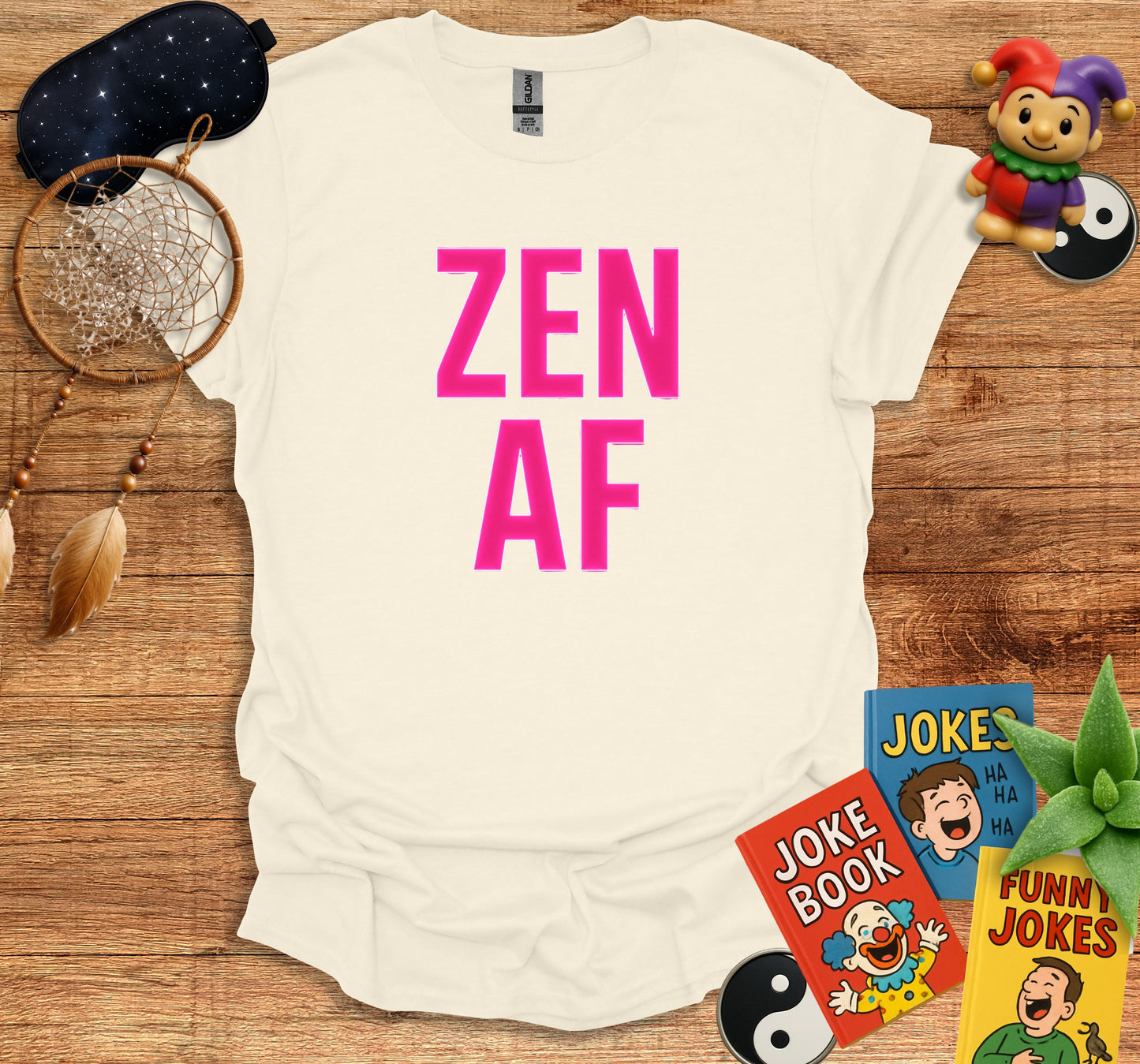 Zen AF Fun Graphic Tee Casual Product