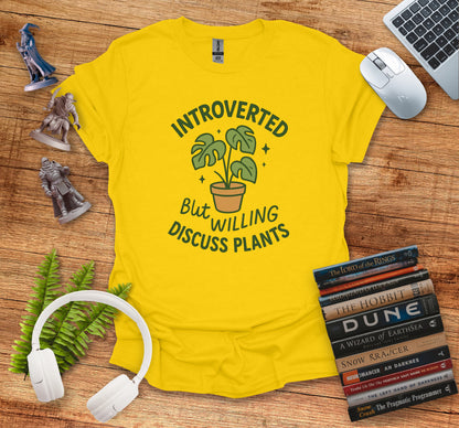 Introverted But Willing Discuss Plants shirt product