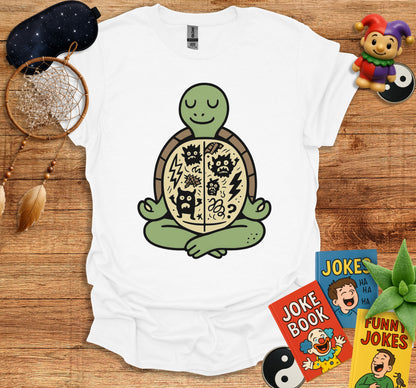 Meditating Turtle Graphic Unisex T-Shirt Product Type