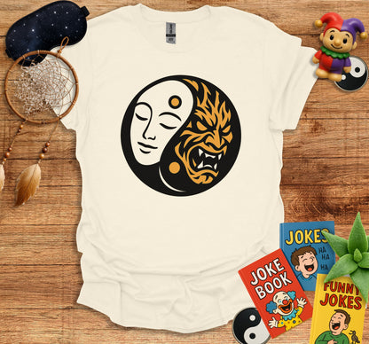 Yin Yang Mask Graphic Printed Unisex T-shirt product type