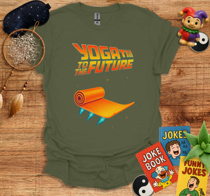 Time Travel Yoga Parody Graphic Novelty T-Shirt product type