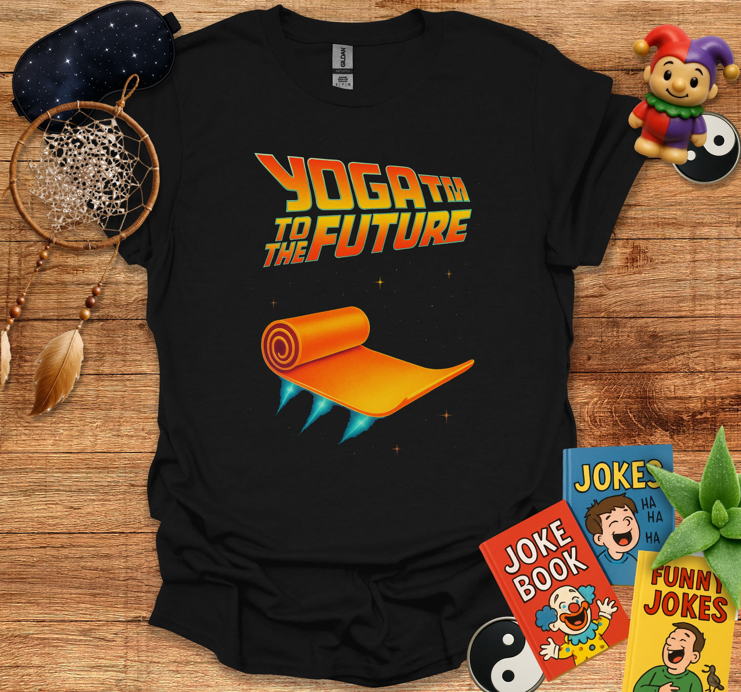 Yoga to the Future Graphic T-Shirt product