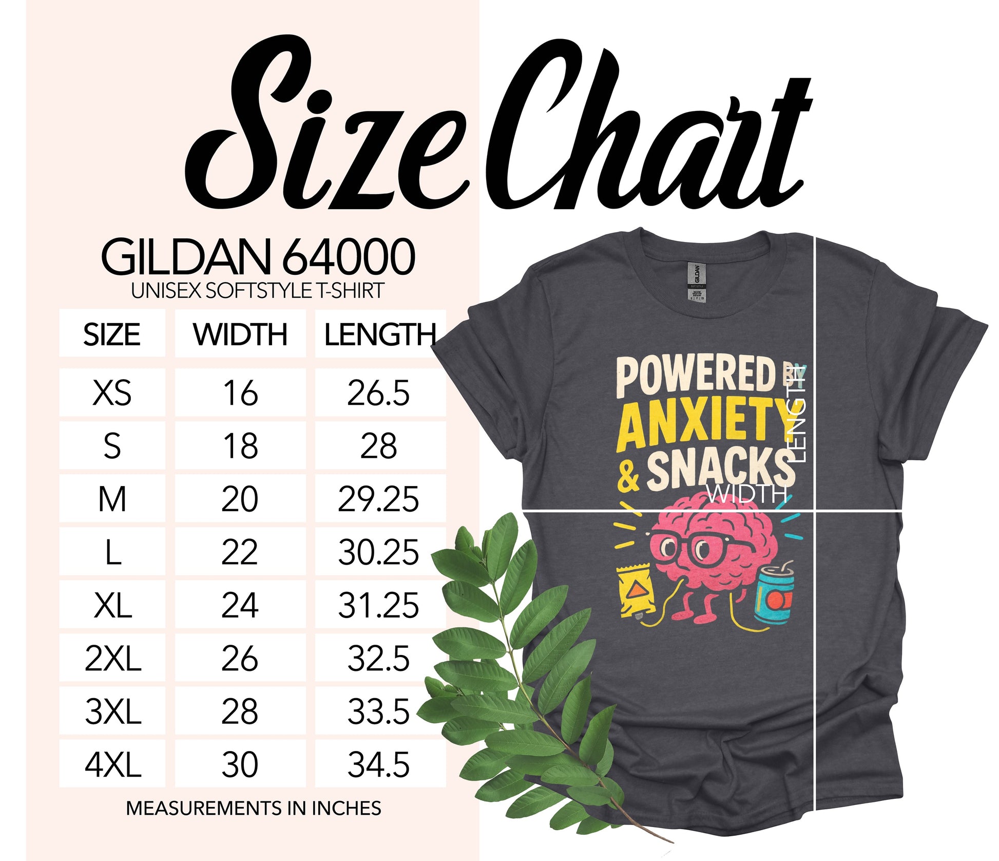 Powered by Anxiety and Snacks T-shirt product