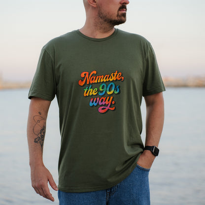 Namaste the 90s Way Graphic T-Shirt product type