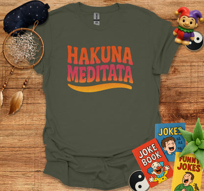 Hakuna Meditata Colorful Graphic Tee Shirt product type