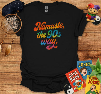 Namaste the 90s Way Graphic T-Shirt product