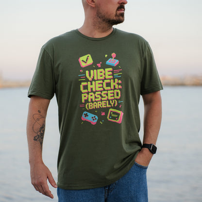 Vibe Check Passed Barely Graphic T-Shirt product