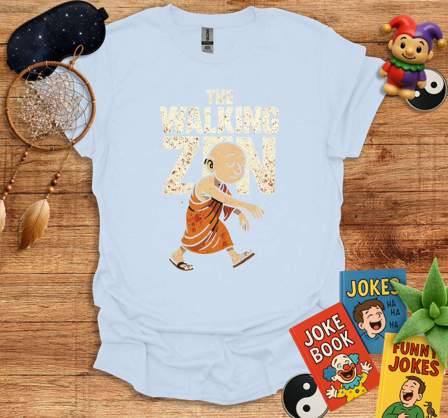 The Walking Zen Graphic T-Shirt Product