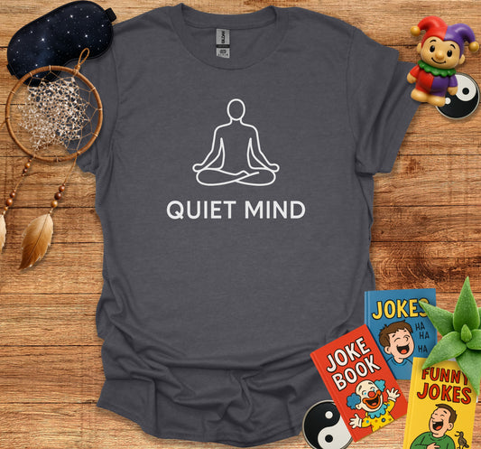 Quiet Mind Meditation Graphic Shirt product type