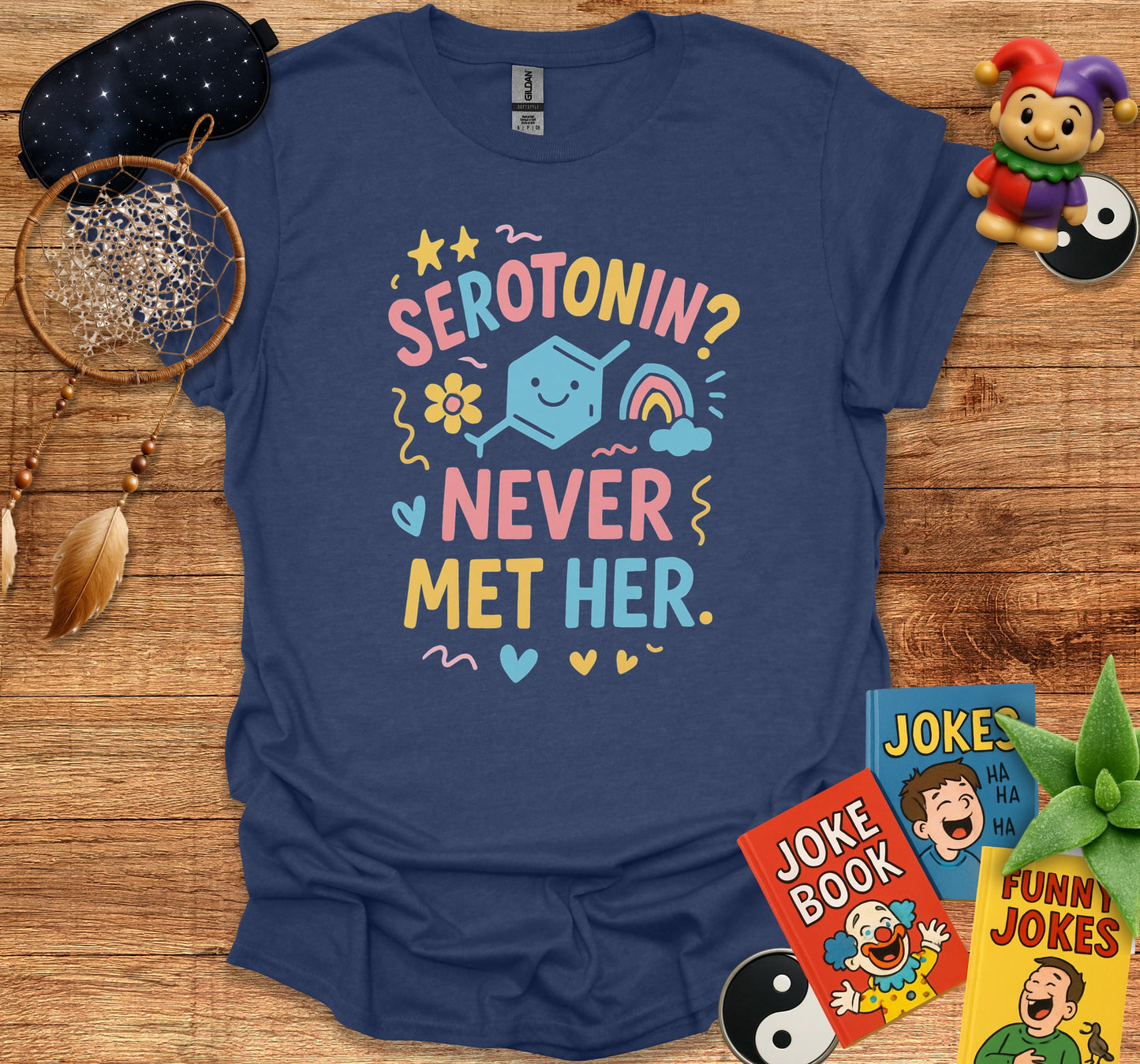 Serotonin Never Met Her Graphic T-Shirt product
