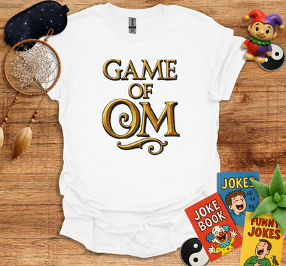 Game of Om Golden Icon White Casual Shirt product