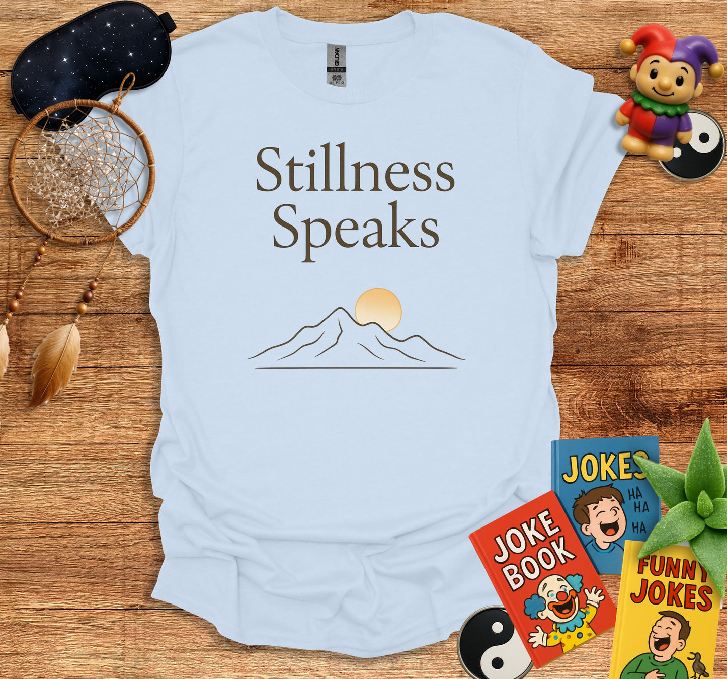 Stillness Speaks Graphic Tee product type