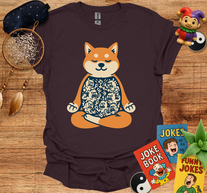 Meditating Shiba Inu Graphic T-Shirt product type