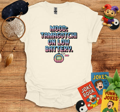 Mood Tamagotchi On Low Battery Graphic T-Shirt product type
