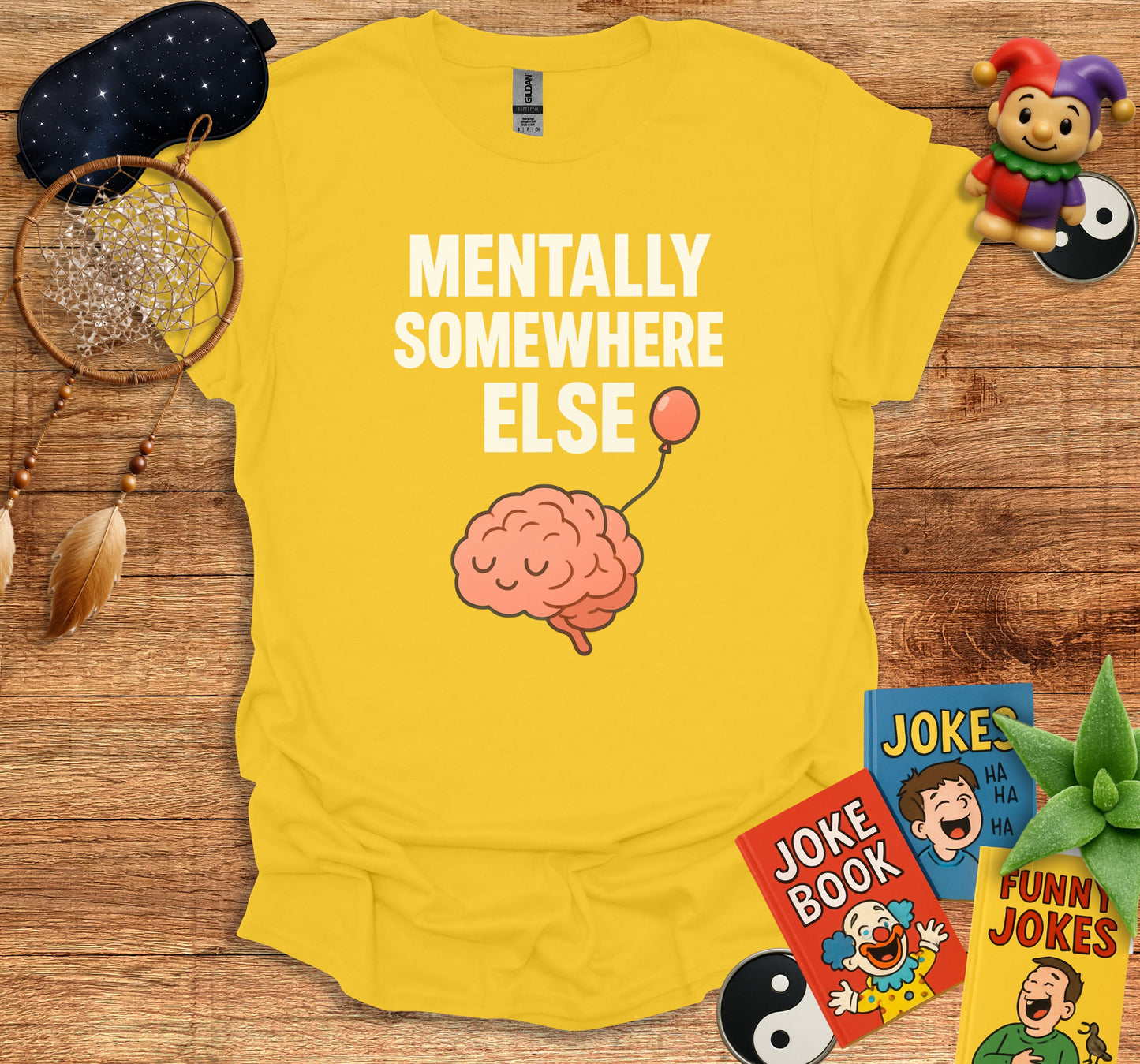 Mentally Somewhere Else Graphic T-Shirt product type