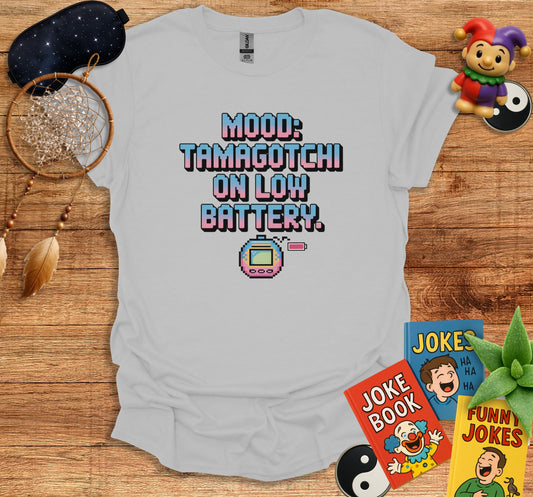 Mood Tamagotchi On Low Battery Graphic T-shirt product