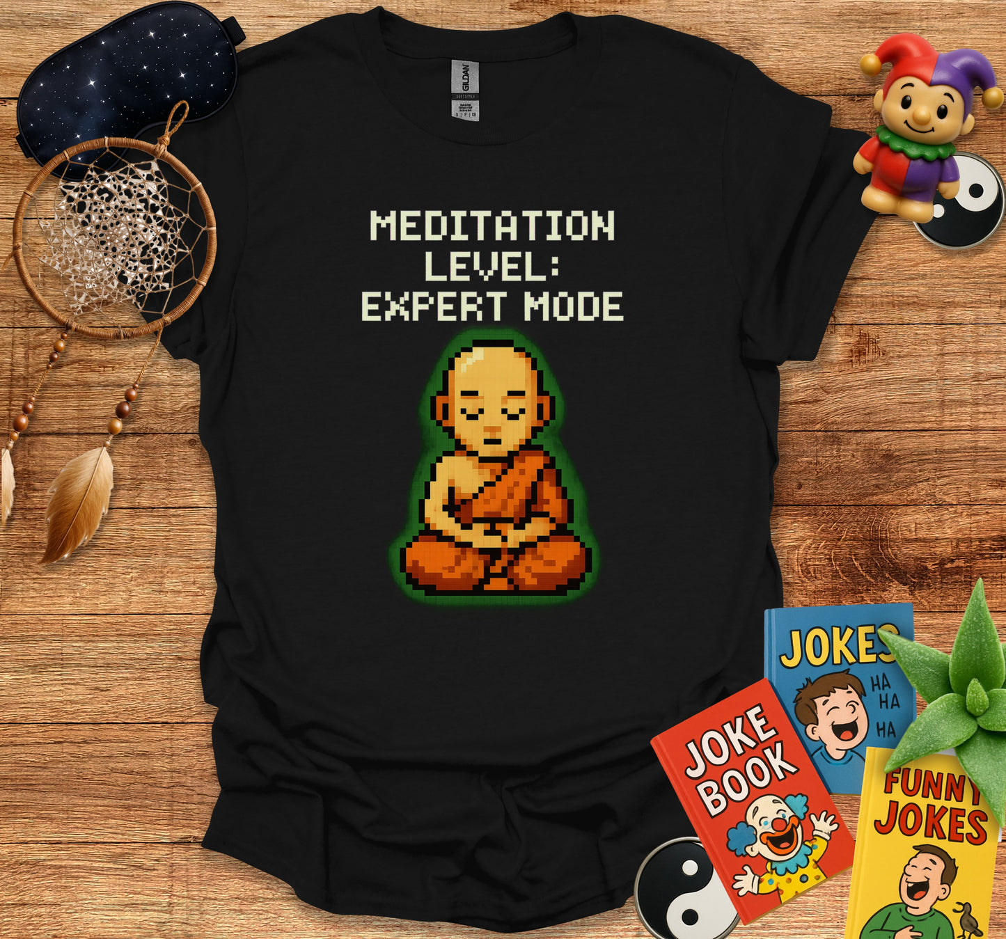 Meditation Level Expert Mode Funny T-shirt product
