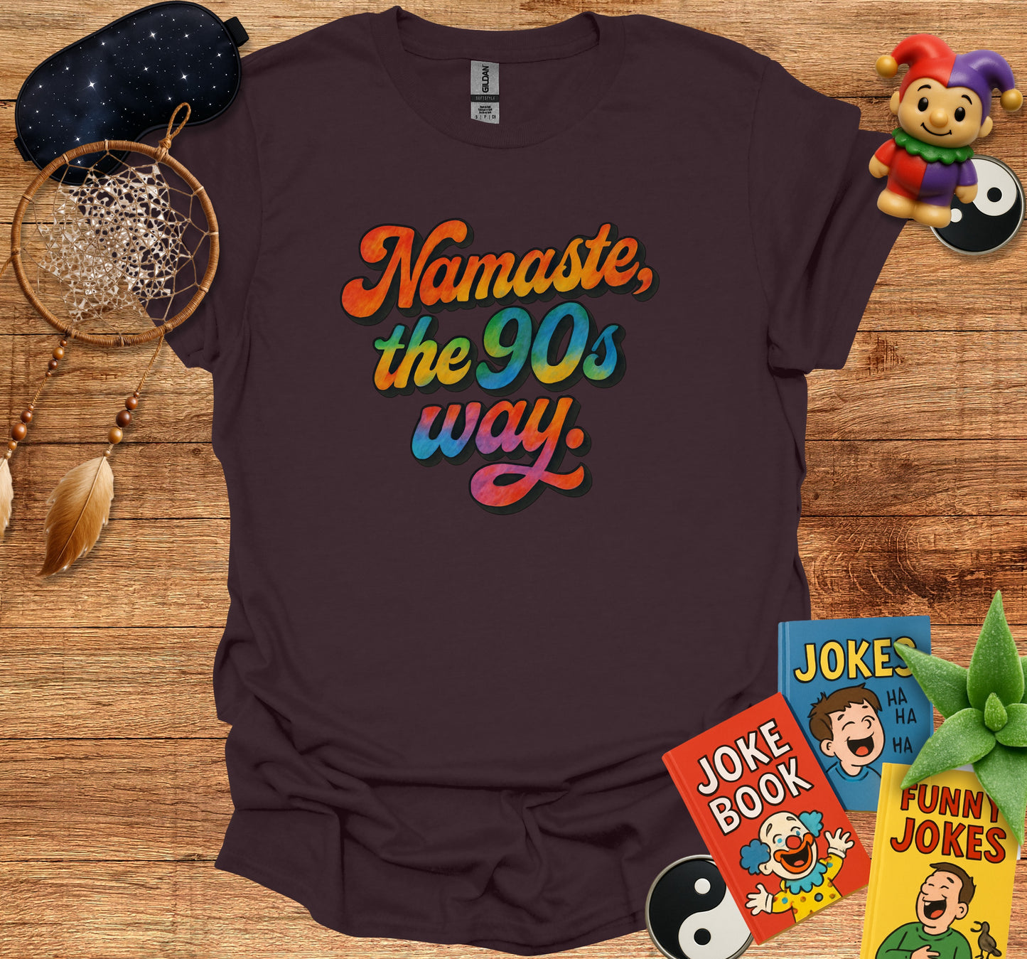 Namaste the 90s Way Graphic T-shirt product