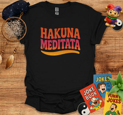 Hakuna Meditata Graphic Slogan Tee Shirt product