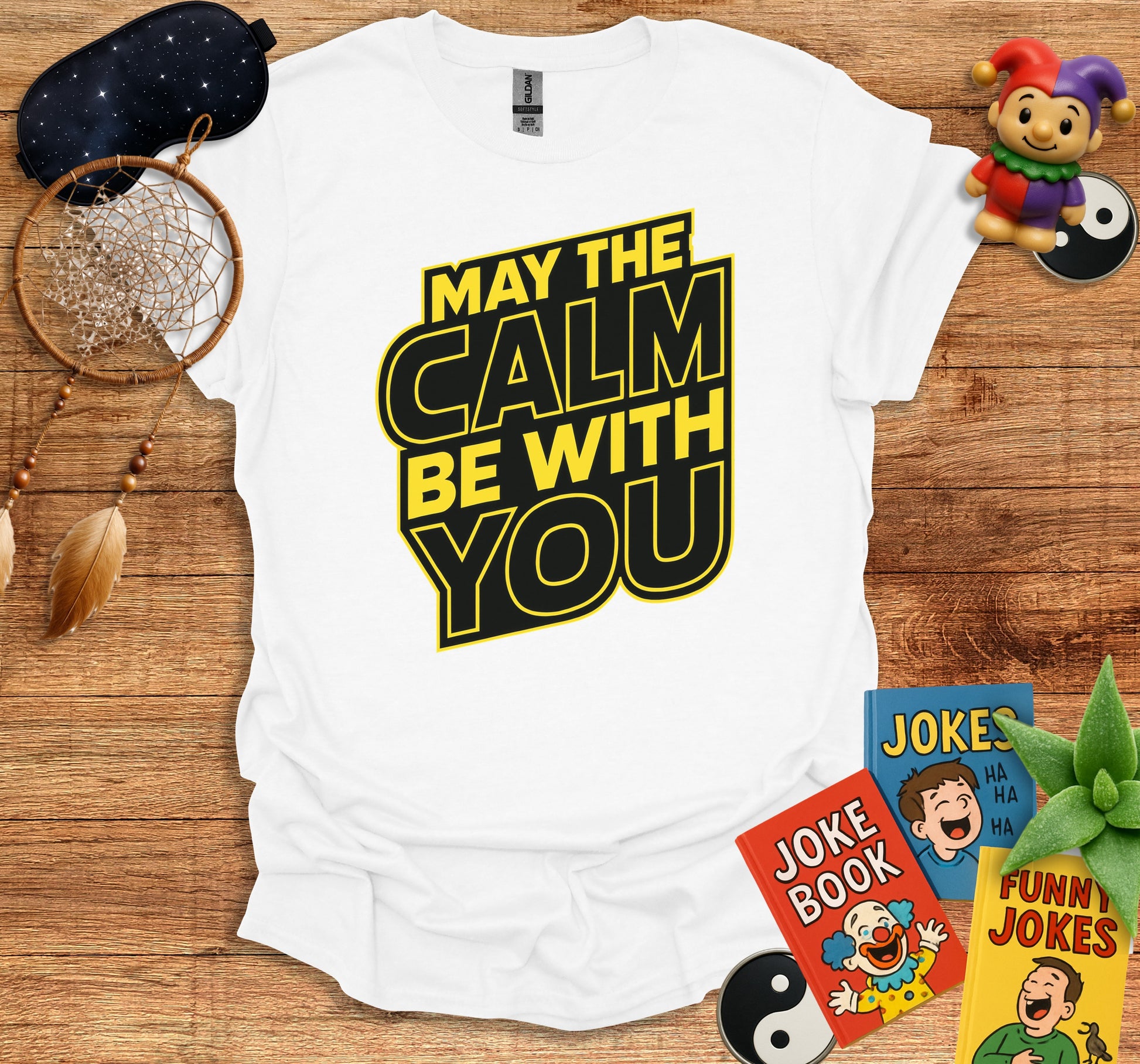 May The Calm Be With You Graphic Tee product