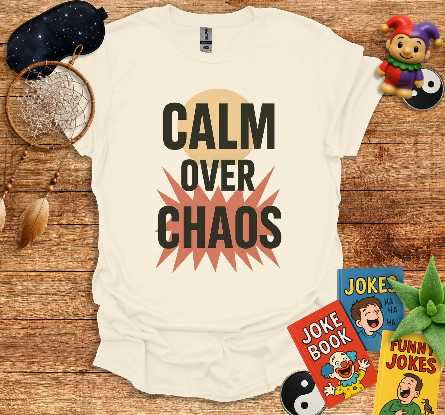 Calm Over Chaos Graphic Tee product