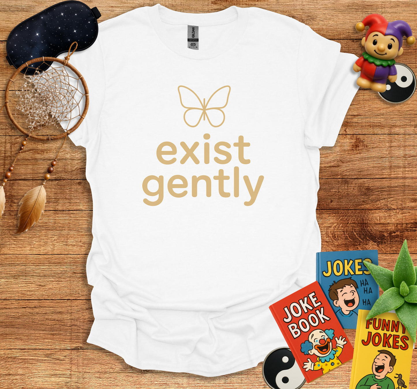 Exist Gently Butterfly Graphic Tee Shirt product type